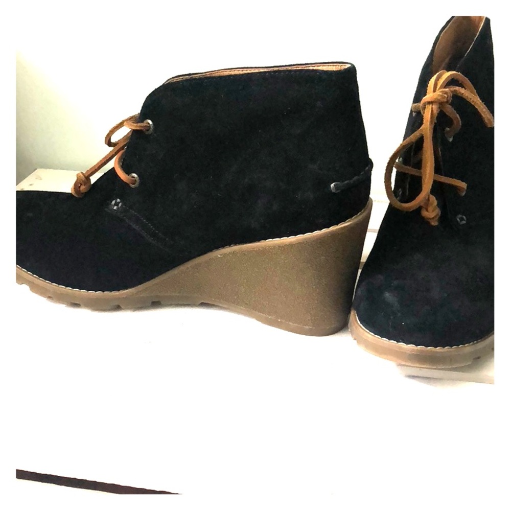 SPERRY top sider lace up platform